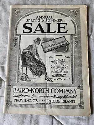 1920's BAIRD-NORTH CO. CATALOG-ANNUAL SPRING & SUMMER SALE***WOMEN'S CLOTHING+++ • $19.99