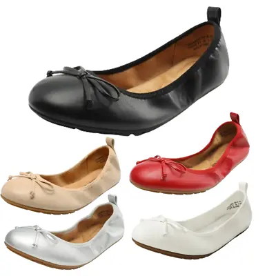 Women Classic Round Toe Ballerina Ballet Flats Lightweight Slip On Flat Shoes • $22.39