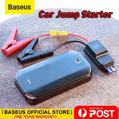 $69.99 • Buy Baseus Portable Car Jump Starter 800A Emergency Battery USB Charger Powerbank