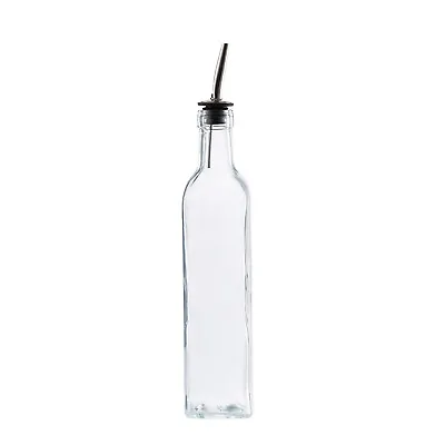 500ml Cooking Oil Bottle Glass Vinegar Dispenser Ravenhead Pourer Drizzler • £6.95