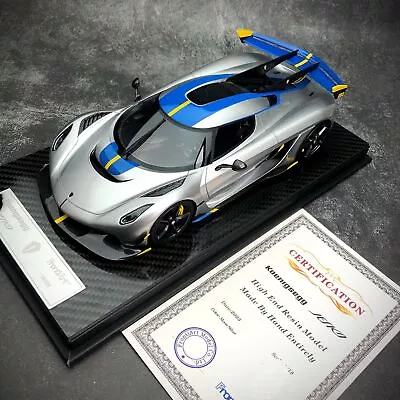 FrontiArt 1:18 Koenigsegg Jesko Resin Diecast Car Model Collection Hand-made  • $849.99