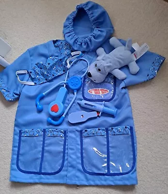 £4.50 • Buy Melissa And Doug Kids' Vet Outfit Includes Stethoscope 4-7yrs