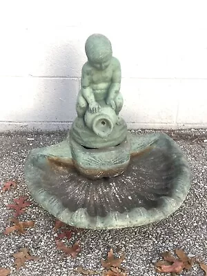 £567.83 • Buy Vintage Henri Studio Water Fountain Display With Great Patina
