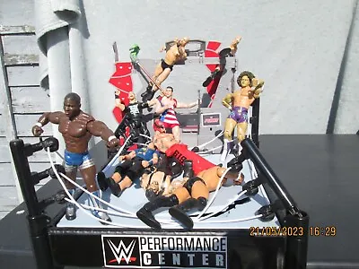 £19.99 • Buy Wwe Wrekkin Performance Centre Wrestling Ring & Figures & Micro Aggression