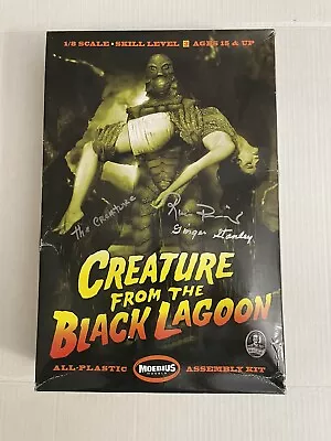 Universal Monsters Moebius Models Creature From The Black Lagoon Signed • $180