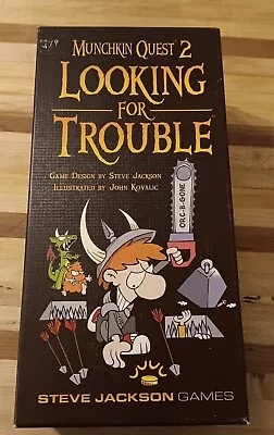 Munchkin Quest 2 Looking For Trouble Complete Sealed Cards • $31.99