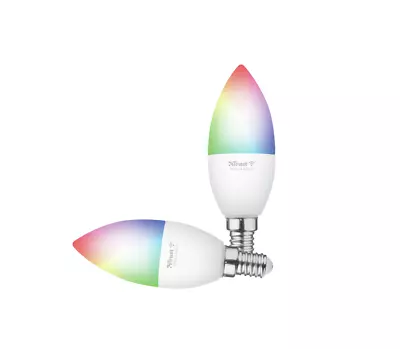 Trust Smart Wifi Led Candle Light Bulb E14 White & Colour *unused But Tested* • £4