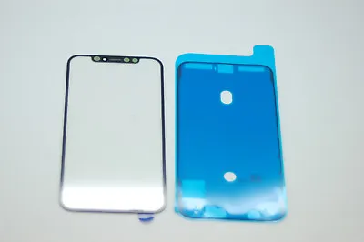 Front Glass With Oca Glue And Water Seal Adhesive For IPhone Xs • £6.59