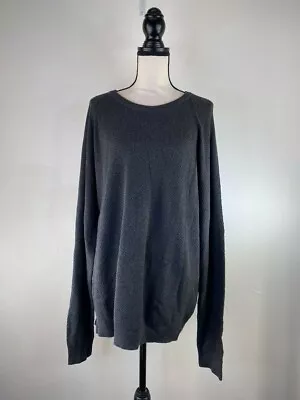 Nordstrom Men's  Crew Neck Knit Pullover Sweater In Gray Charcoal SZ XL • $34.49