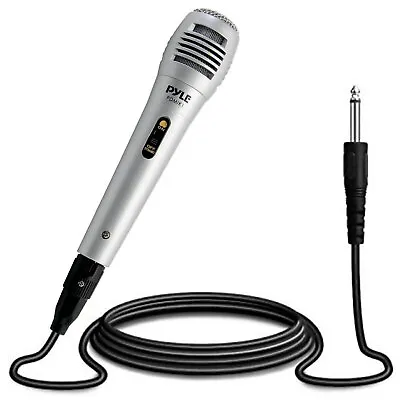 Pyle PDMIK1 Professional Moving Coil Dynamic Handheld Microphone 6.5 Ft. Cable • $8.09