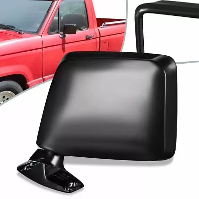 Fit 83-92 Ford Ranger Bronco II OE Style Manual Side Door Mirror Left FO1320108 • $26.29
