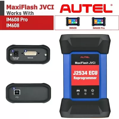 Autel MaxiFlash J2534 VCI ECU Programming Tool Use With IM608/ IM608 Pro • $1069.94