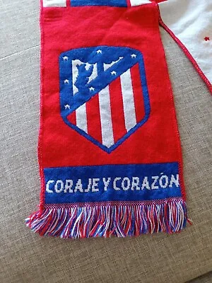 Athletico De Madrid V Athletic Bilbao Football UEFA Europa League Soccer Scarf  • $16.99