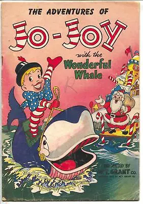 Adventures Of Jo-Joy 1952-W.T. Grant-Wonderful Whalet-Santa Claus-VG • $48.45