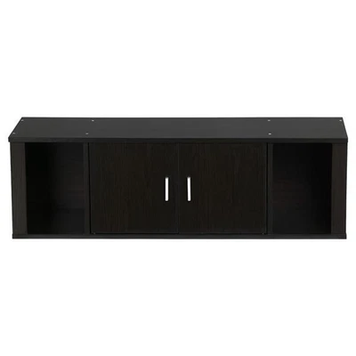 $65.35 • Buy Wall Mount Cabinet Storage Desk Hutch For Kitchen Bathroom Living Room Used