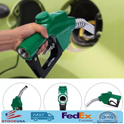 1in Automatic Diesel Fuel Nozzle Fuel Pump Transfer Nozzle Handle Replacement US • $49