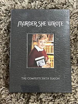Murder She Wrote: Season 6 - DVD - 5 Disc Box Set - • $10