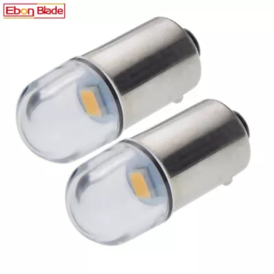 2 X LED T11 BA9S 1445 39431 1895 T4W 2835 SMD Warm White Car Light Bulb Lamp 12V • $2.99