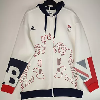 £35 • Buy Adidas Stella McCartney Team GB 2016 Hoodie Jacket | Men's XL