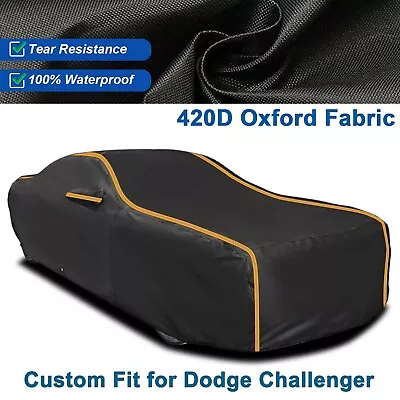 Custom Fit Dodge Challenger Car Cover Outdoor Thickened UV 100% Water Resistance • $64.99