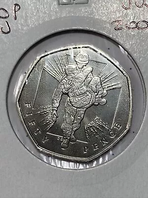 2006 UK 50p Fifty Pence VC Acts BU • £6