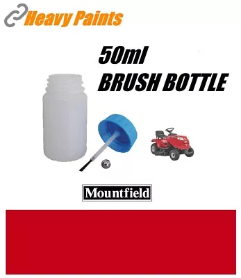 Mountfield Red Lawn Mower Enamel Paint 50ml Brush Bottle • £12.99