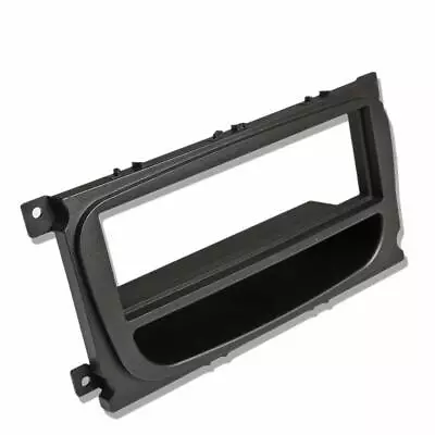 Ford Black Single DIN Car CD Radio Plate Stereo Facia Fascia Adaptor Panel • £10.39