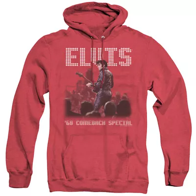 ELVIS PRESLEY RETURN Licensed Hooded Sweatshirt Heather Hoodie SM-3XL • $47.95