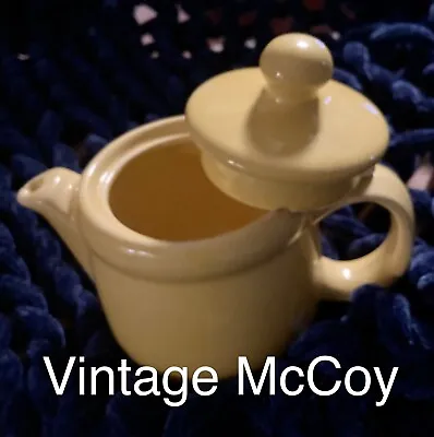 VINTAGE MCCOY YELLOW TEAPOT 7129 Tea Pot • $10.95