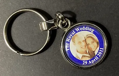 29.04.11 The Marriage Of Prince William And Kate Middleton Souvenir Key Chain • £7.71