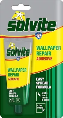 Wallpaper Repair Paste Solvite Tube Adhesive Extra Strong Glue • £8.49