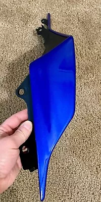 2017 2018 2019 2020 Yamaha R6 Oem Right Rear Tail Fairing Side Cover Blue • $60