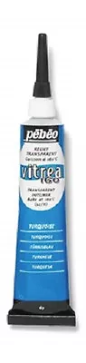 £4.35 • Buy Pebeo Vitrea 160 Outliner Transparent Relief Paste Glass & Metal Paint Painting