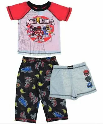 $12.99 • Buy Komar Kids Boy's Power Rangers Pajamas 3-Piece Sleepwear Set - 2T Or 3T