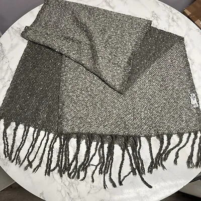 Hollister Grey Scarf Wrap Shawl • £15.99