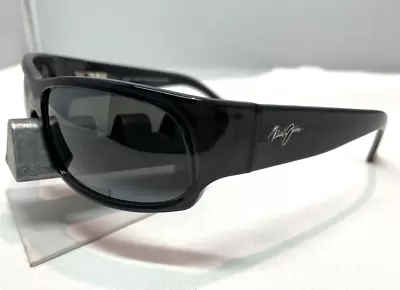 Maui Jim Longboard Mj 222-11 Smoke Grey W/ Neutral Grey Polarized Sunglasses 9.5 • $134