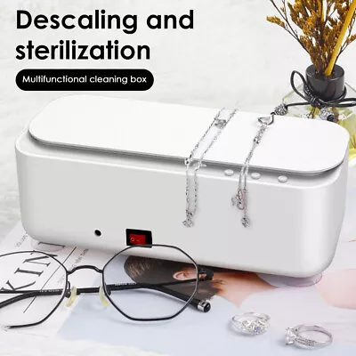 45KHZ Ultrasonic Cleaning Machine For Rings Earrings Glasses Watches Coins • $12.66