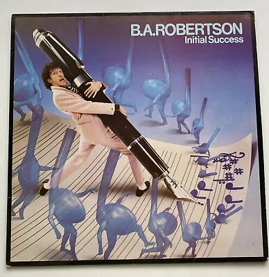 B.A Robertson Initial Success Vinyl Album & Lyrics 1980 Hits Kaftan Bang Bang + • £6