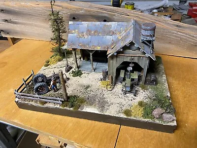 Tractor Repair Shop - Scratch Built - ON30 /O Scale • $210