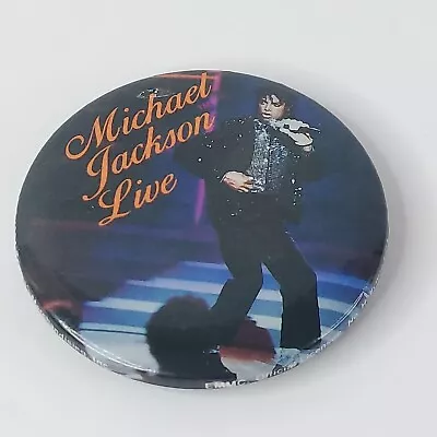 1984 Michael Jackson Live Pin Collectible Triumph Merchandise Vintage King Pop  • $11.75