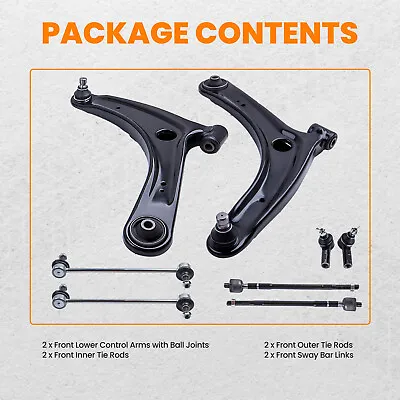 Suspension Front Lower Control Arms For Mitsubishi Lancer 2008-2017 K620548 • $78.99