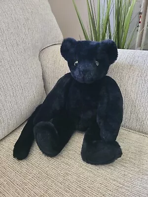 LUNA THE BLACK PANTHER Vermont Teddy Bear PLUSH BEARANIMAL Collection • $39.20