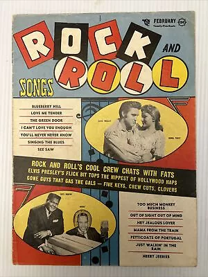 Rock And Roll Songs December 1956 Elvis Presley Fats Domino • $1.99