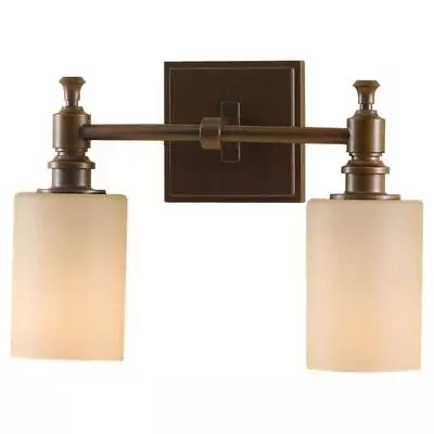 Feiss Sullivan 2 Light 13 Inch Bath Vanity Heritage Bronze VS16102-HTBZ • $79.98