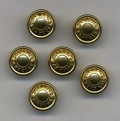 $6.44 • Buy LOT OF 6 ANTIQUE FOREIGN LEGION BUTTONS. INF. PARAS. GENIUS. 17mm (L27)