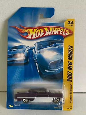 2007 Hot Wheels Collector #034/180 New Models #34/36 Custom '53 Chevy 1:64 3+ • $11.95