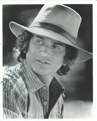 Michael Landon Rare Authentic Little House Cowboy Western Signed Autograph Photo • $67