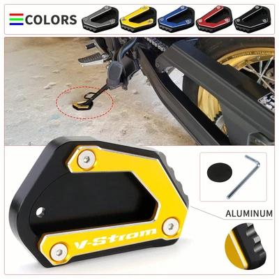 $19.69 • Buy Extension Side Stand Enlarger Plate For SUZUKI V-STROM 650/XT VSTROM 650 DL650