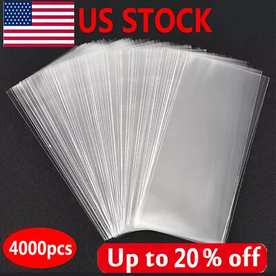 4000PC Currency Sleeves Paper Money Bill Holder Banknote Storage Protector Case  • $79.99