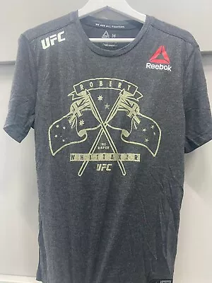 Official UFC Reebok Robert Whittaker The Reaper Fight Night Walk Out T-shirt • £39.99